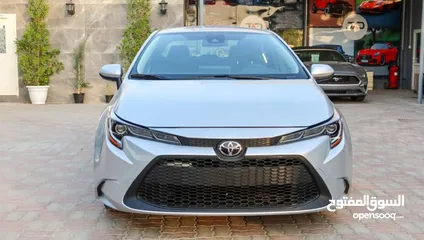  2 تويوتا كارولا هايبرد 2021 بحالة الوكالة Toyota corolla