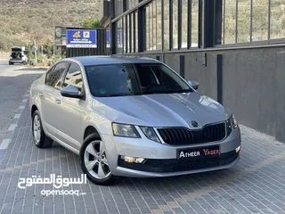  3 سكودا اوكتافيا 2020/19 بحااالة الشركة كراتين