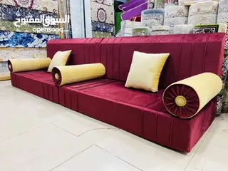  2 جلسة عربية جديدة تفصيل ضغط 16 مع هدية 6قرن إسفنج سكني نخب أول مكفول 3 سنين