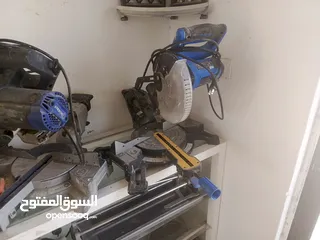  1 عدد يدويه درلات ومناشير وصواريخ وغيرها مستعمله استعمال منزلي مكفوله