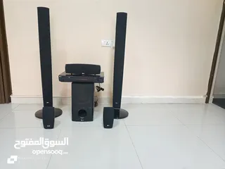  2 LG HT554PH 500W 5.1 Home Theater System