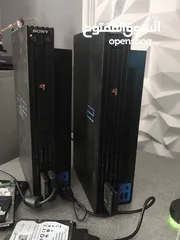  1 جهازين ps2 واحد مهكر والثاني محتاج العاب الجهازين مع بعض 250 شيكل وسعر الجهاز الواحد 150شيكل