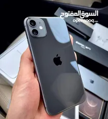  1 على الفحص متوفر ايفونات 11 جيجا 128 بطارية 71 و 74 مع كرتونه هدية كفر ولزقة وشاحن الاصلي متوفر توصيل