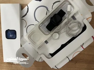 11 Apple Watch Series 9 - 45mm  Midnight  ابل ووتش الاصدار التاسع 45مم - لون اسود منتصف الليل