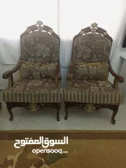  6 طقم كنب زان مصري بحاله ممتازه