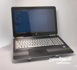  2 Hp pavilion gaming touch بكارتين شاشه