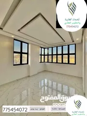  5 شقة فاخرة للبيع في أرقى أحياء صنعاء ..  بيت بوس - تبعُد عن الشارع الرئيسي مسافة 20 متر فقط ..