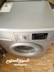  4 غسالة شارب 7كوكالة شبة جديدة فحص لون سلفر بسعر مناسب قابل للتفاوض للجادين