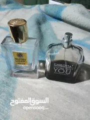  19 عبوات عطور فارغه  مجموعه متنوعه ... عبوات اصليه  ......