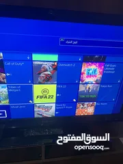  11 Ps4 شبه جديد مع حساب العاب فيفا وحساب فورتنايت فخم جدا فيه 100 سكن من شاابتر ون مع حساب العاب حرقققق