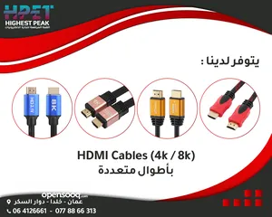  1 كوابل كابل اتش دي hd hdmi HDMI Cables (4k\8k) 4K 4k