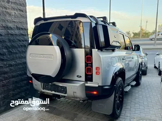  8 رنج روفر ديفندر 2023 HSE 110 بنزين كامل الأضافات فحص كامل بحالة الوكالة اكسسوارات كاملة Dynamic X