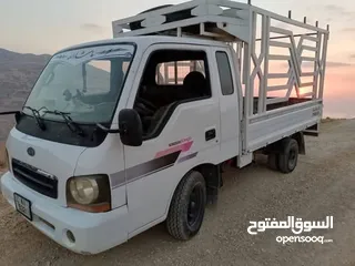  3 بسم الله ما شاء الله بكم كيا فرونتير   موديل 2001   كابين وربع غرفه ثابته   مرخص لشهر 7  كوشوك جديد