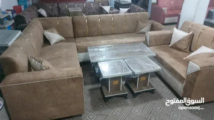  10 اطقم طربيزات عدة موديلات  حديد وخشب