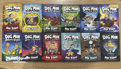  1 Dog Man books by Dav Pilkey including the Dog Man’s best seller “The Scarlet Shedder” (12 Books)