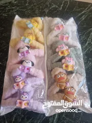  18 اكسسورات بسعر ه 90 درزن اشكال وانواع مختلفه مطلوب 500 دينار