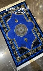  6 سجادة حريرية إيرانية يدوية فاخرة – صناعة  قم  الأصلية