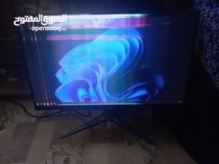  6 شاشة aco عاطل بنل او كوفيت 165hz fullhd 23.8 بوصة