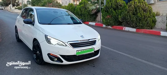  6 بيجو 308 بنزين موديل 2015