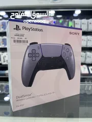  1 PlayStation 5 Wireless Controller ايد تحكم بلايستيشن 5 الاصلية جديدة مسكرة بالكرتونة  لون سلفر مميز