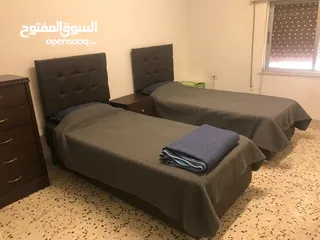  10 شقه مفروشه للايجار في جبل اللويبدة