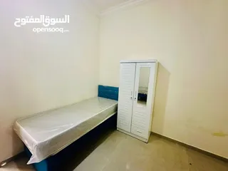  18 بدون عموله افخم سكن مشترك بنات وشباب في عجمان المويهات و الروضة شامل جميع الخدمات فرش جديد اول ساكن