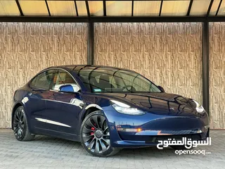  10 TESLA MODEL 3 Performance 2022 تيسلا بيرفورمانس فحص كامل بسعر مغرري جدا