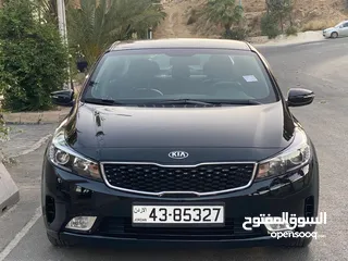  1 كيا k3 2017  لون اسود وارد كوريا الصنف المميز  فحص كامل 7 جيد استخدام شخصي