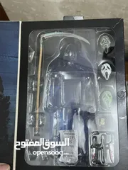  4 مجسم ghost face انتاج شركة Neca