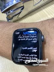  4 Apple watch series 6 44m black color