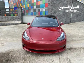  3 Tesla model3 بحالة الزيروفحص كامل اتوسكور %86