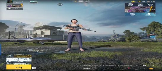  2 حساب ببجي للبيع - مستوى 56 - سكن M416 الثلجي - ربط كامل  + ضمان بعد البيع