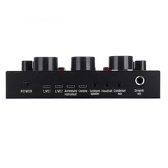  2 كرت صوت خارجي احترافي V8 Soundcard
