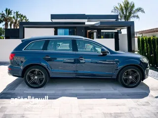  5 AED 1,230PM  AUDI Q7 3.0 S-LINE  SUPERCHARGED FULL OPTION  0% DOWNPAYMENT  GCC