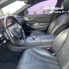  9 مرسيدس S500 موديل 2014 لون اسود محول 2020  بحالة ممتازة فل اوبشن وارد اليابان