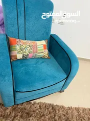  1 طقم كنب شبه جديد مستعملش