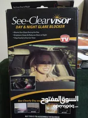  1 عاكسه للسياره للرؤيه اليلي والنهاري
