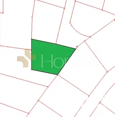  1 ارض سكنية للبيع في دابوق بمساحة 856م