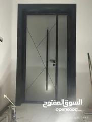  1 New Main doors Custing aluminium material