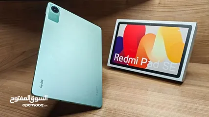  1 (اقراء الوصف) Redmi pad SE ذاكر 256 جديد مستخدم فقد يومين