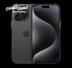 1 Apple iPhone 15 Pro Max, 5G, 6.7 inch, 256GB, Black Titanium