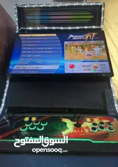  1 **للبيع: جهاز ألعاب الأركيد Pandora's Box 11D Plus مع شاشة 32 بوصة وإضاءة LED.