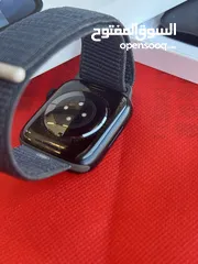  4 Apple watch S9 45mm بطارية 100٪؜ كفالة ابل 8 شهور