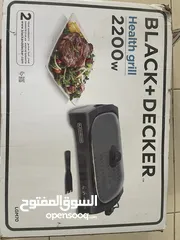  1 Black and decker grill 220 W