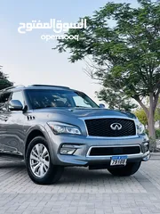  20 انفنتي QX80 2017 بنظافة مميزة وسعر مناسب