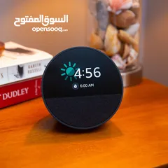  3 ALEXA Echo Spot Full sound compact smart speaker with Alexa