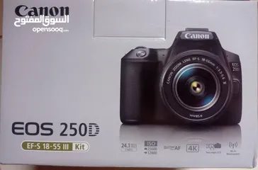  7 Camera Canon 250d