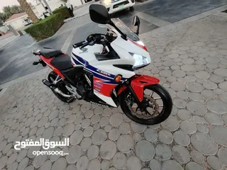  15 للبيع دراجة هوندا cbr 400cc موديل 2013 بحالة ممتازة موجودة بالعين مطلوب 10.000 درهم للتواصل 05076098