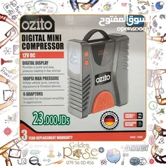  5 منفاخ إطارات أوزيتو ozito mini compressor
