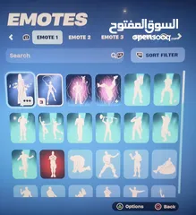  7 حساب فورت للبيع